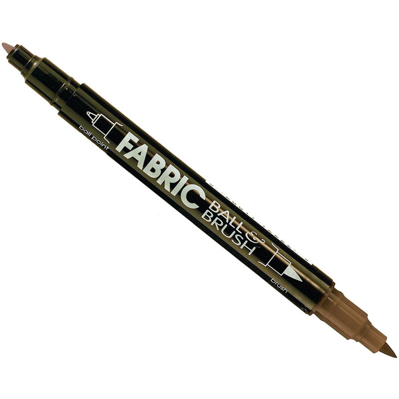 Uchida Brown Ball & Brush Fabric Marker - Image 5